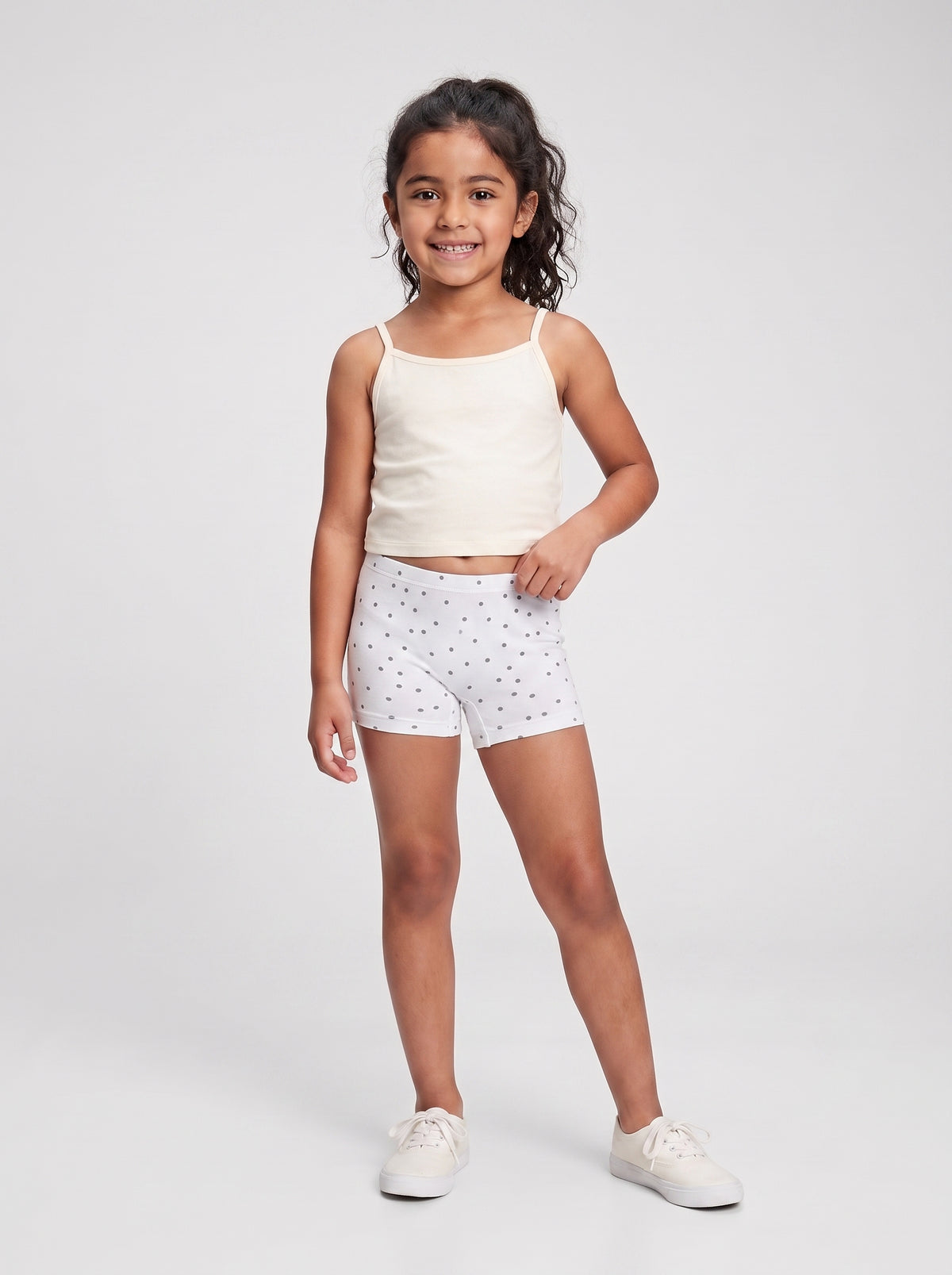 Pack of 5 Girls Stretch Boxer Cotton Underwear