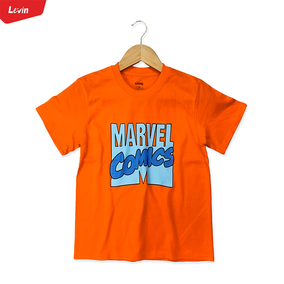 Boys Printed Short Sleeve Cotton T-shirt