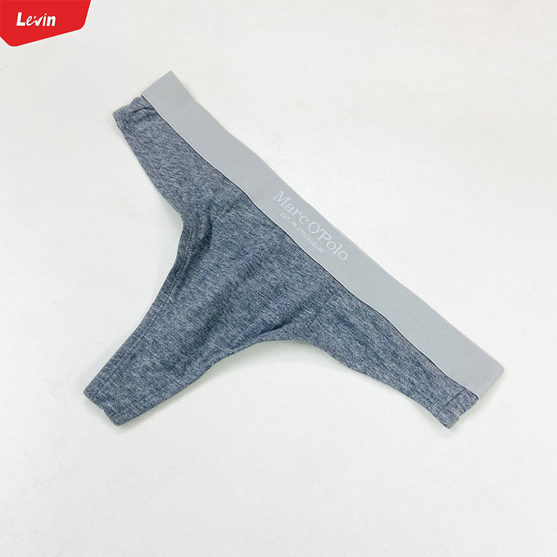 Womens Low Rise Breathable Cotton Thong panty