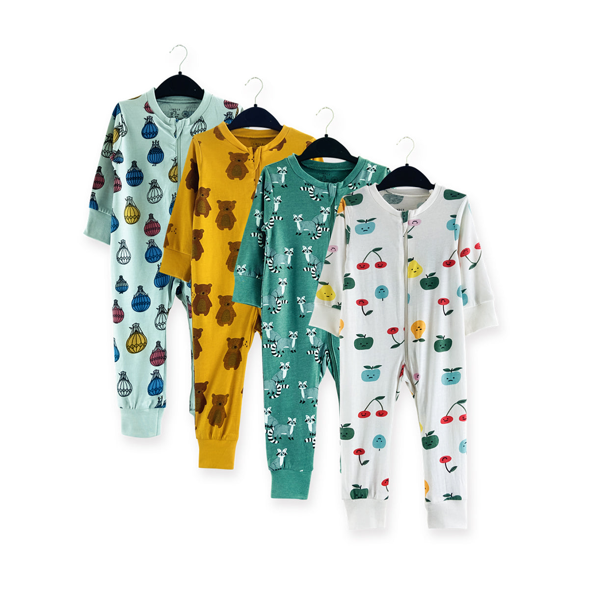 Baby Organic Cotton Printed Sleepsuit Full Body Romper