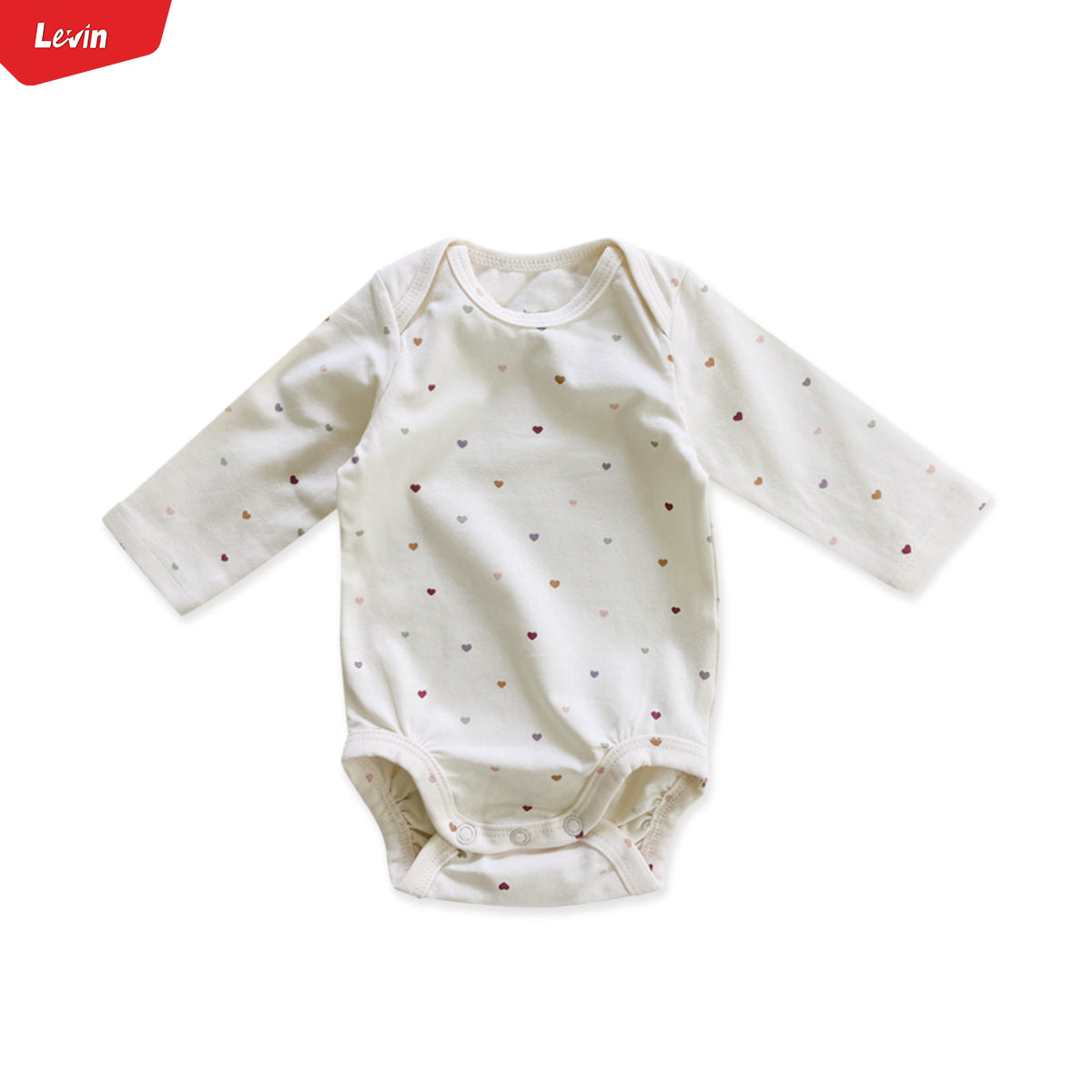 Newborn Baby Long Sleeve Cotton Bodysuit Romper