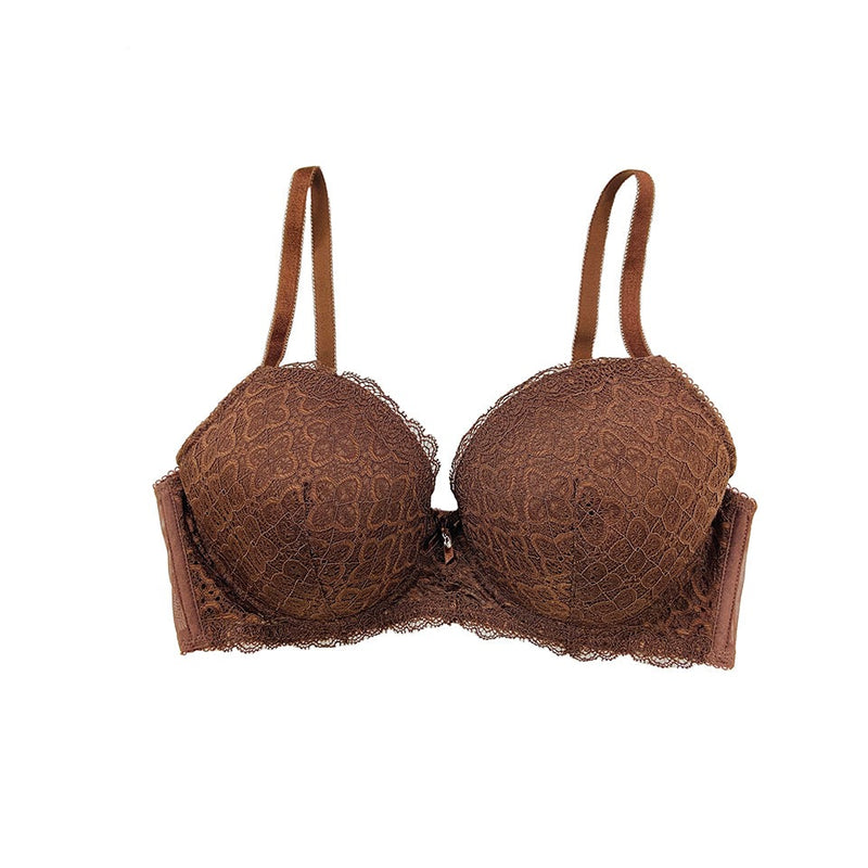 Women's Full Cover Padded Underwired Lace Bra