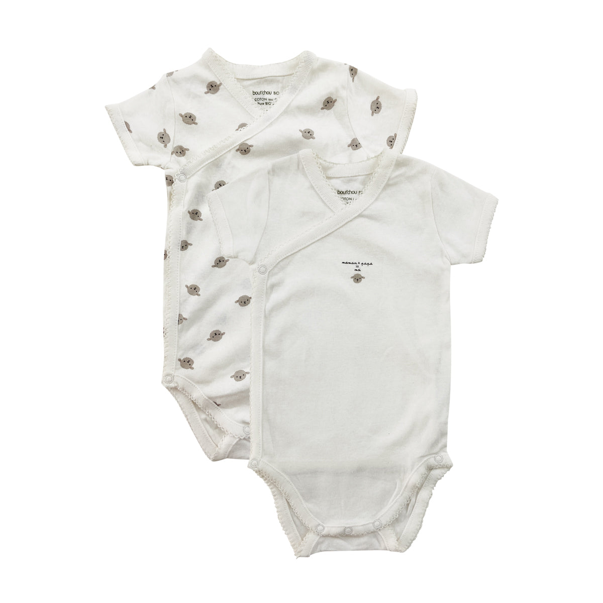 Toddler Baby Half Sleeve Unisex Cotton Romper