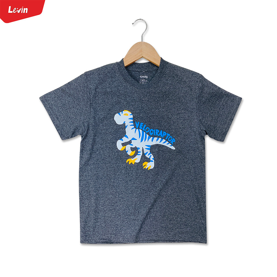 Boys Printed Short Sleeve Cotton T-shirt