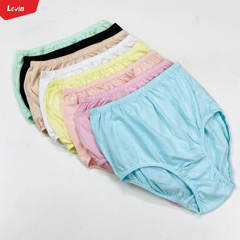 Pack of 5 Multicolor Full Back Cover Womens Cotton Panty