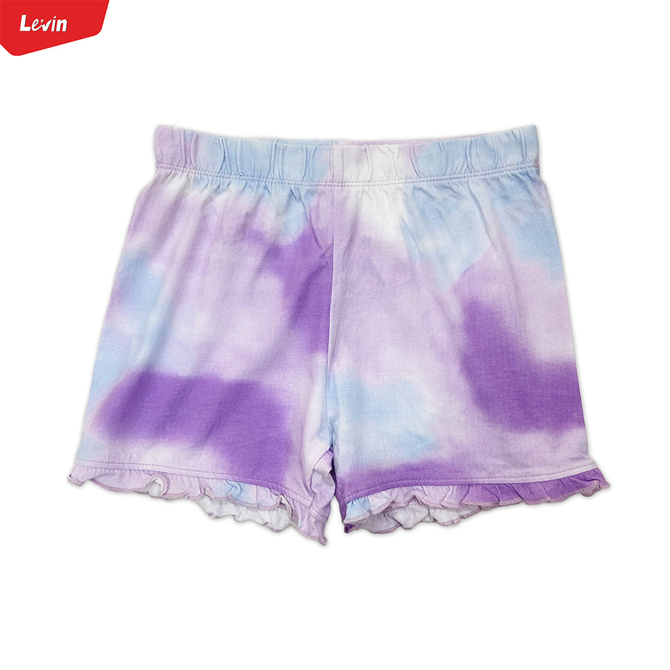 Girls Elasticated Printed Summer Cotton Short Pant