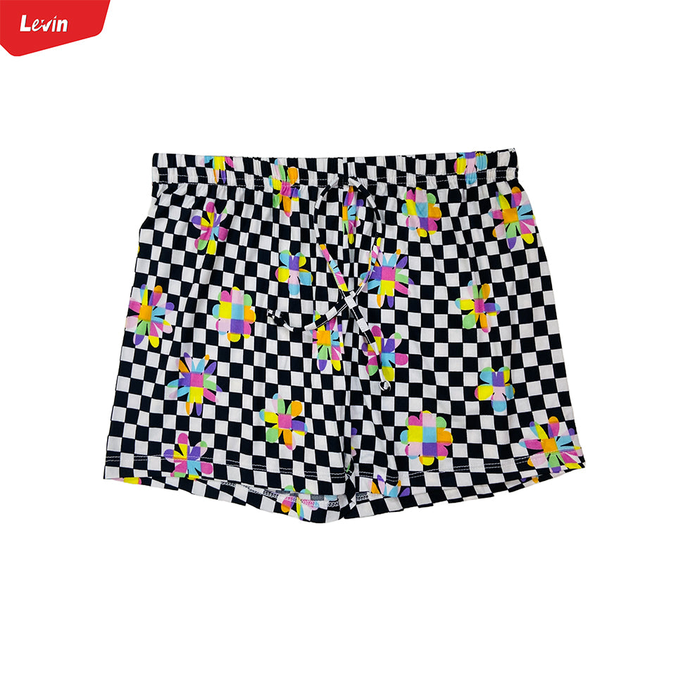 Womens Summer Comfortable Casual Printed Shorts