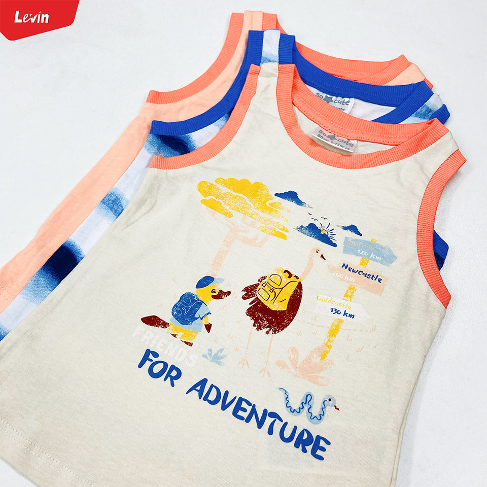 Toddler Baby Cute Summer Cotton Tank Top