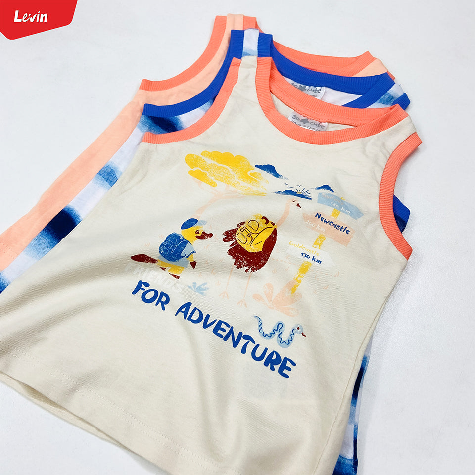 Toddler Baby Cute Summer Cotton Tank Top