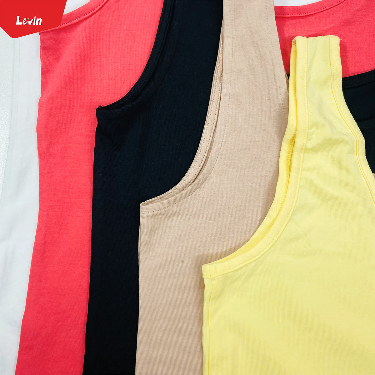 Women's Scoop Neck Summer Cotton Vest Tank Top