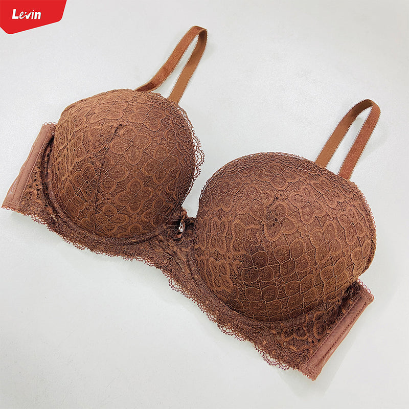 Women's Full Cover Padded Underwired Lace Bra