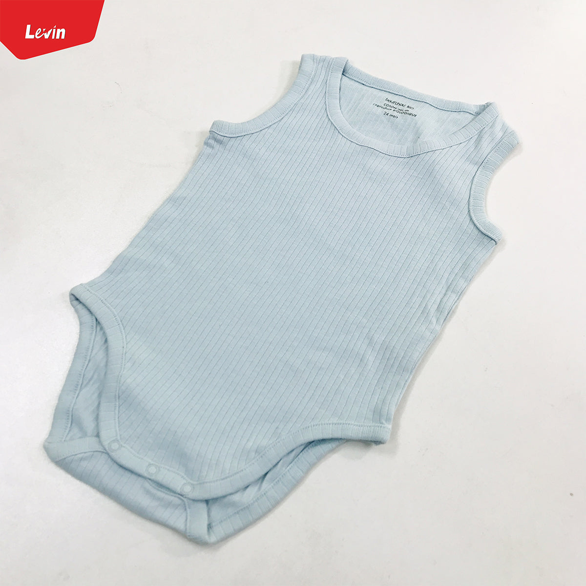 Unisex Baby Organic Cotton Sleeveless Camisole Romper