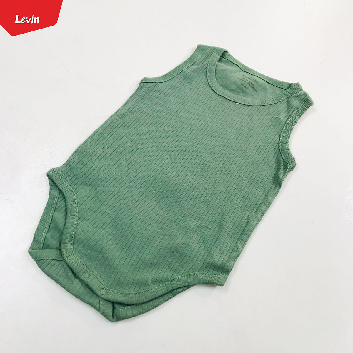 Unisex Baby Organic Cotton Sleeveless Camisole Romper