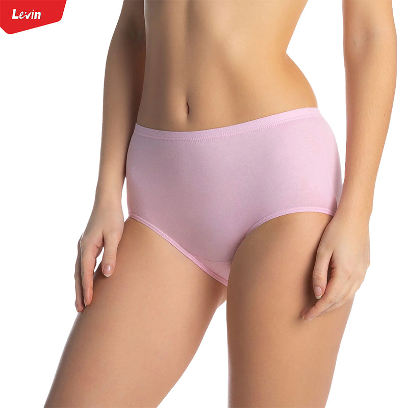 Pack of 3 Multicolor Full Back Cover Womens Cotton Panty