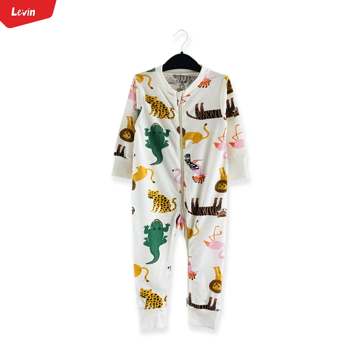 Baby Organic Cotton Printed Sleepsuit Full Body Romper