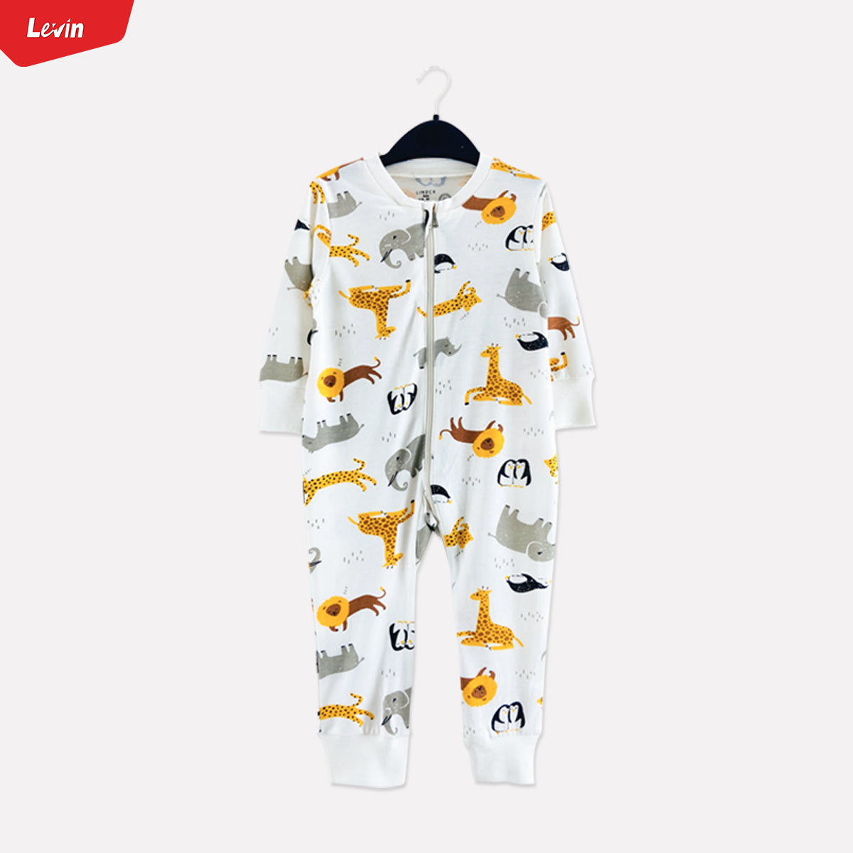 Baby Organic Cotton Printed Sleepsuit Full Body Romper