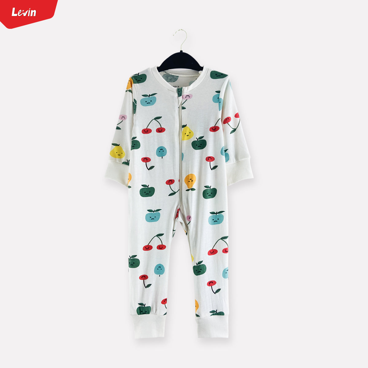 Baby Organic Cotton Printed Sleepsuit Full Body Romper