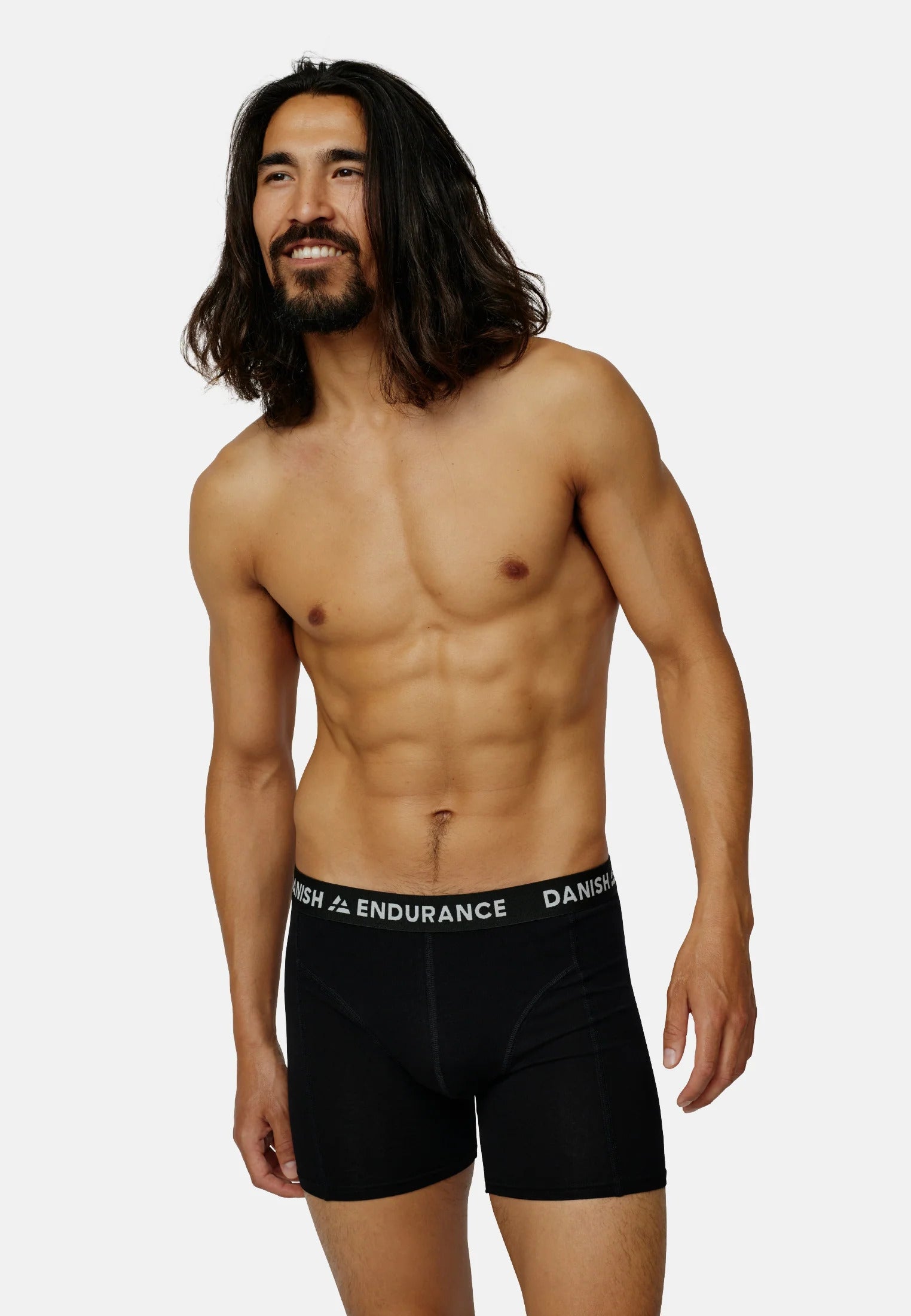 Mens Premium Mid Rise Cotton Stretch Boxers