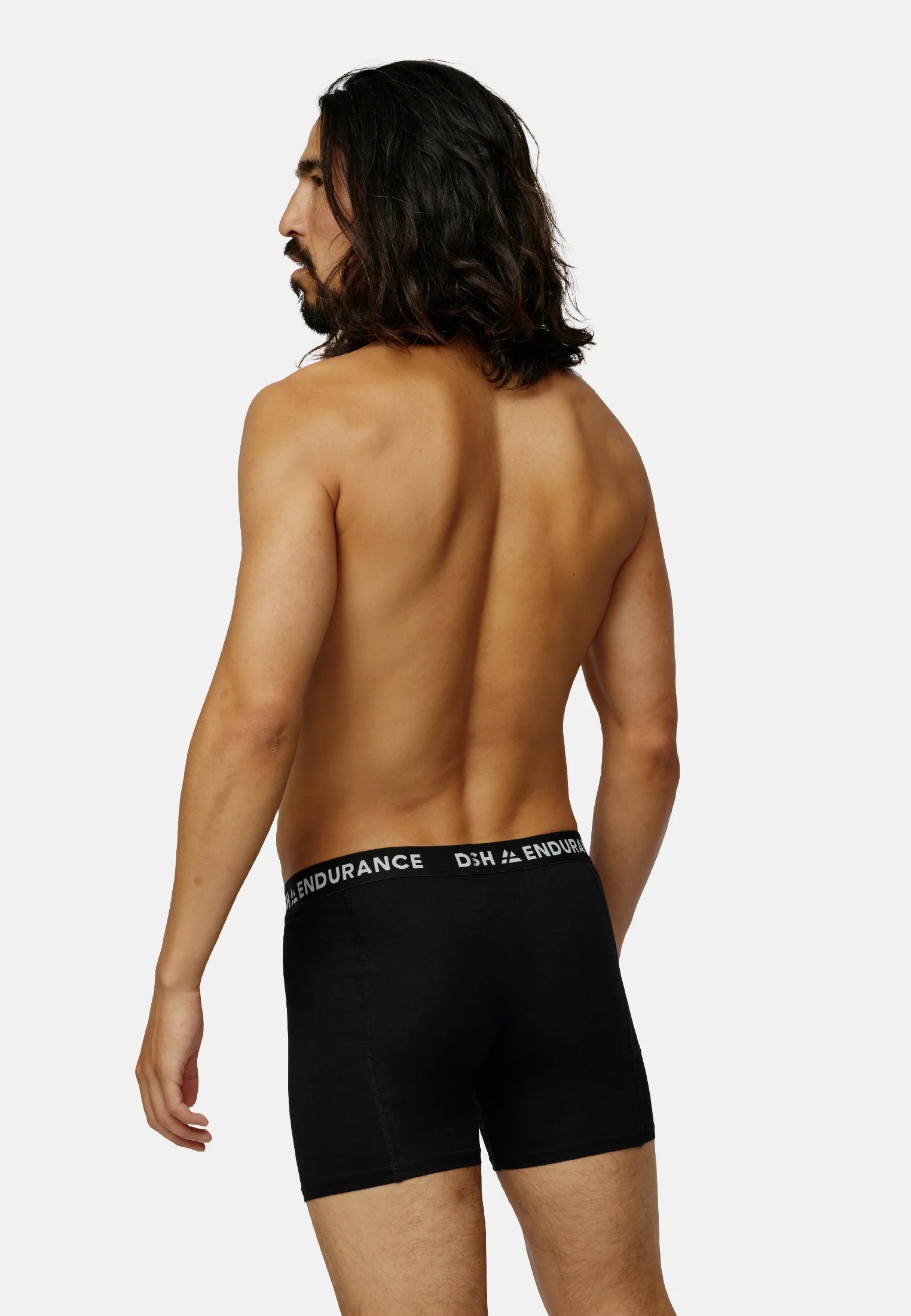 Mens Premium Mid Rise Cotton Stretch Boxers