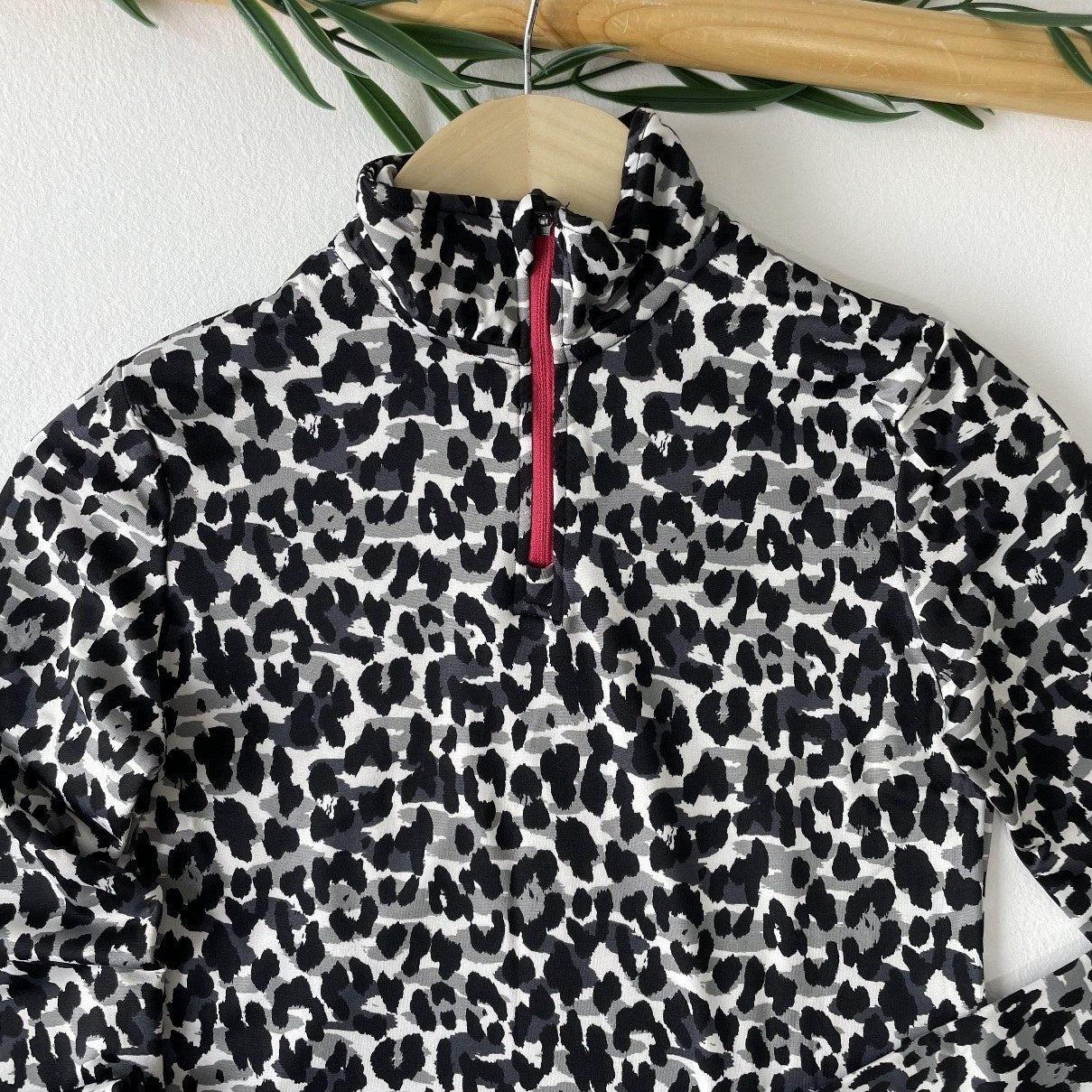 Girls Long Sleeve Zip Pullover Sweatshirt Activewear