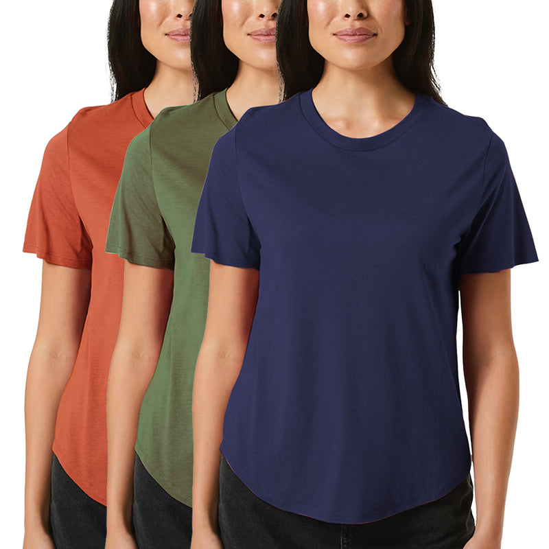 Women's Short Sleeve Modal Cotton T-shirt