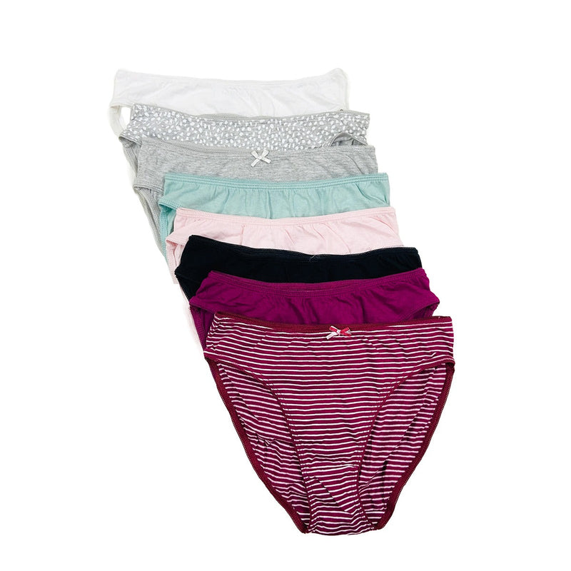Pack of 3 Assorted Women's  Cotton Half Back Coverage Panties