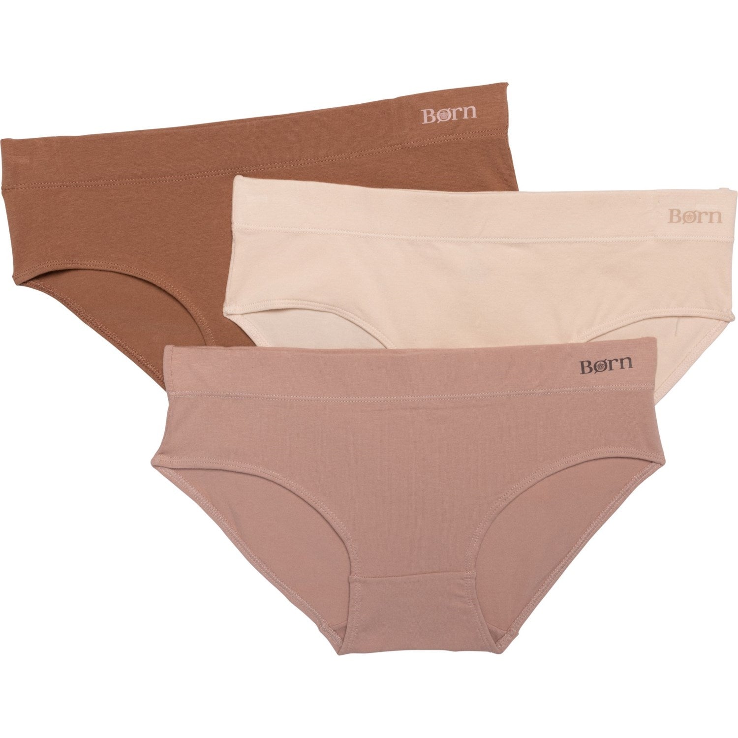 Pack of 5 Womens Mid Rise Hipster Cotton Brief Panty