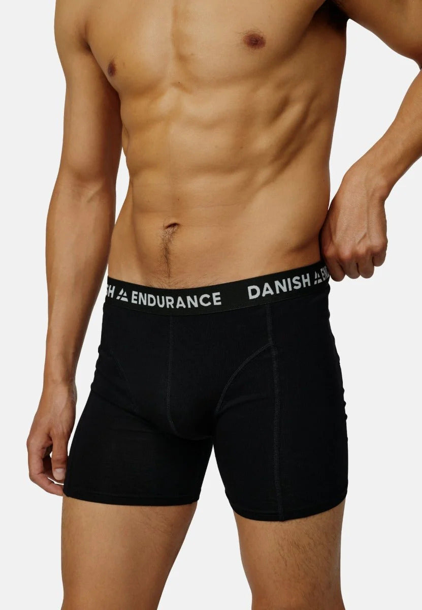 Mens Premium Mid Rise Cotton Stretch Boxers