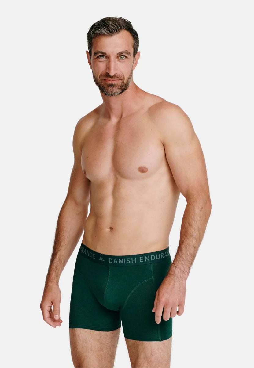 Mens Premium Mid Rise Cotton Stretch Boxers