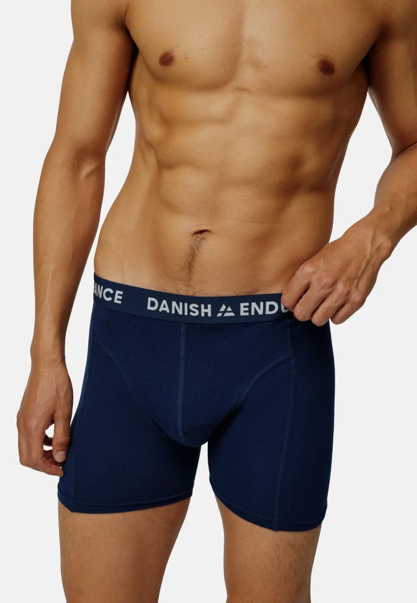 Mens Premium Mid Rise Cotton Stretch Boxers