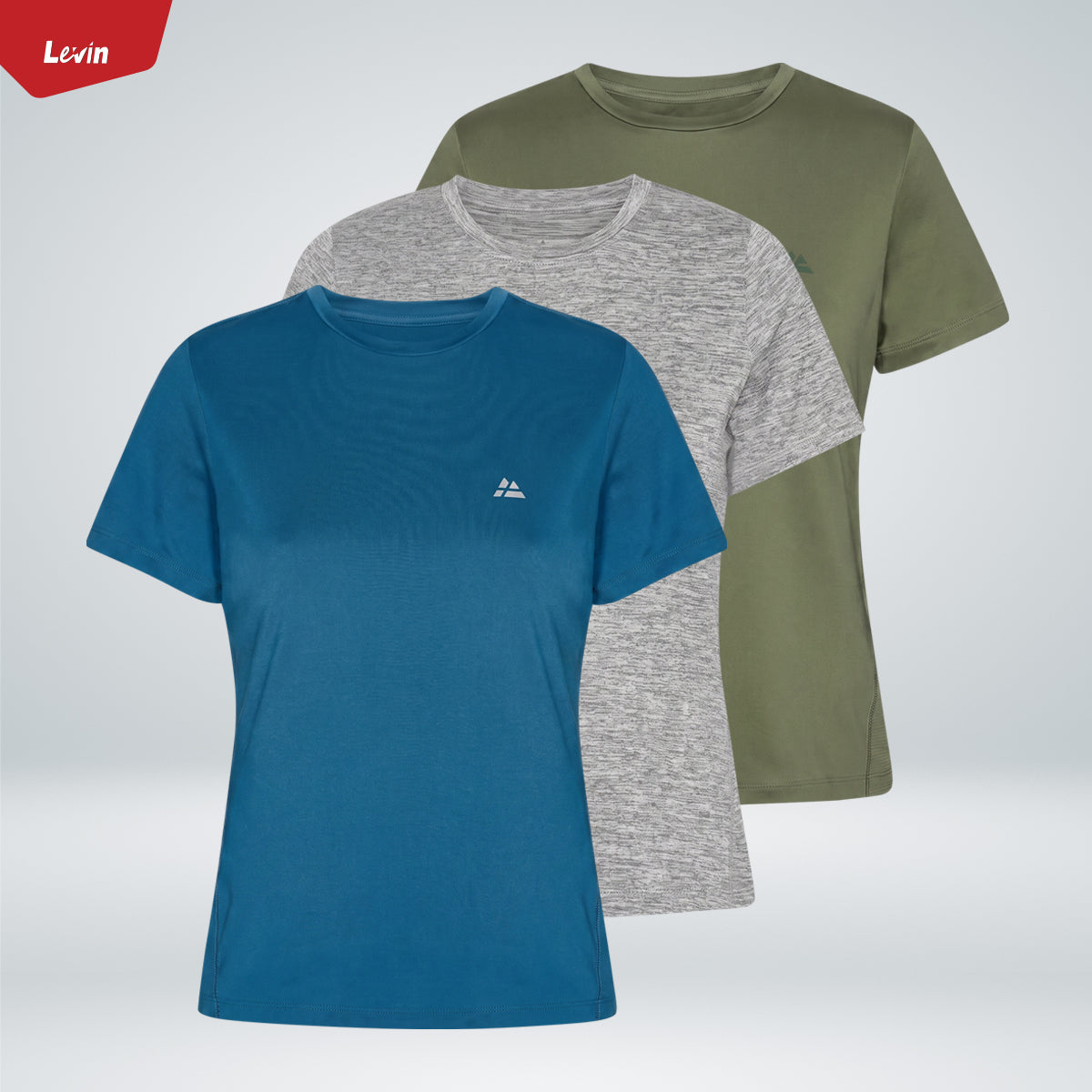 Women’s Recycled Quick-Dry Breathable Mesh Sports T-Shirt