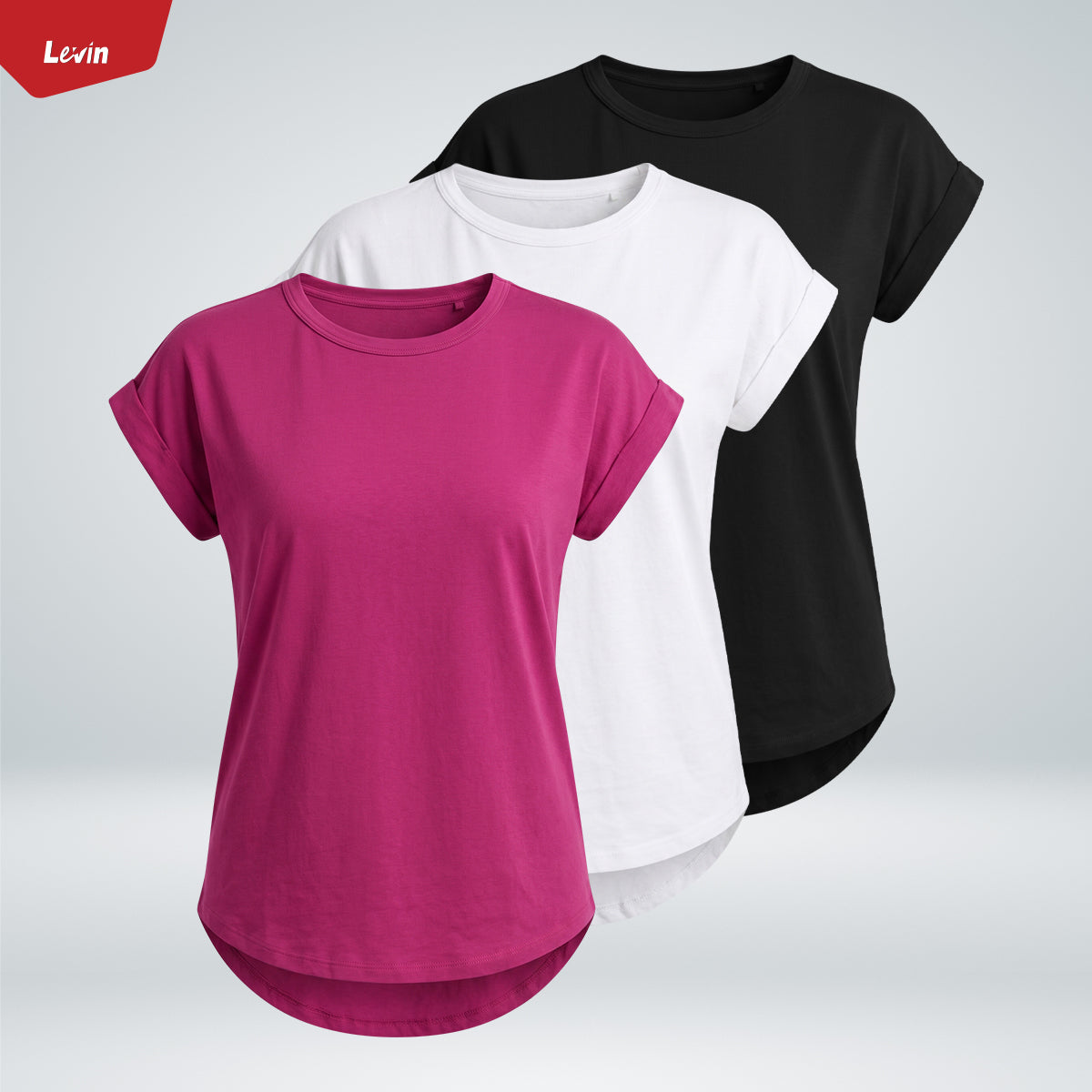 Women's Cotton Crew Neck T-Shirt