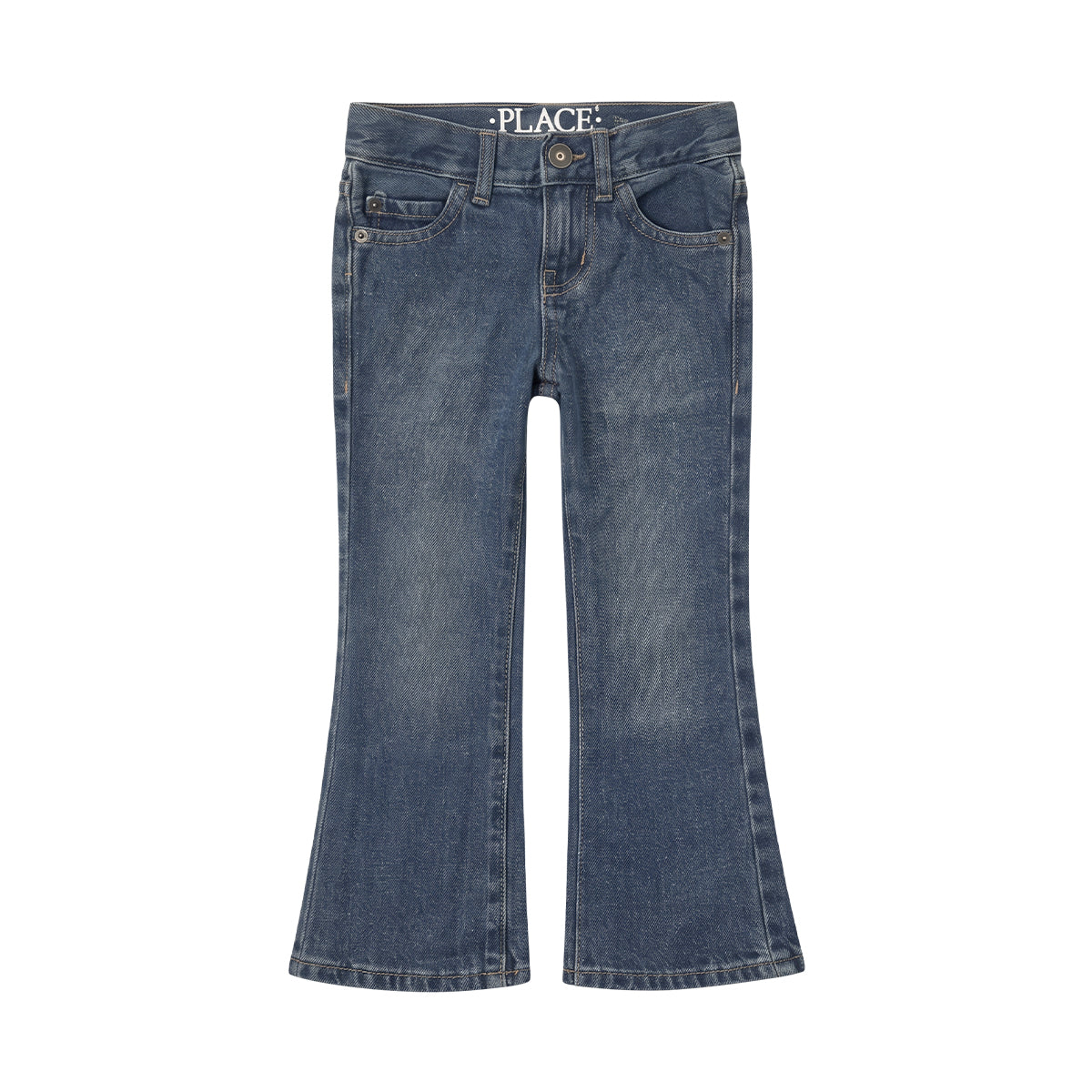 Boys Blue Denim Bootcut Jeans with Pockets | 4–14 Years