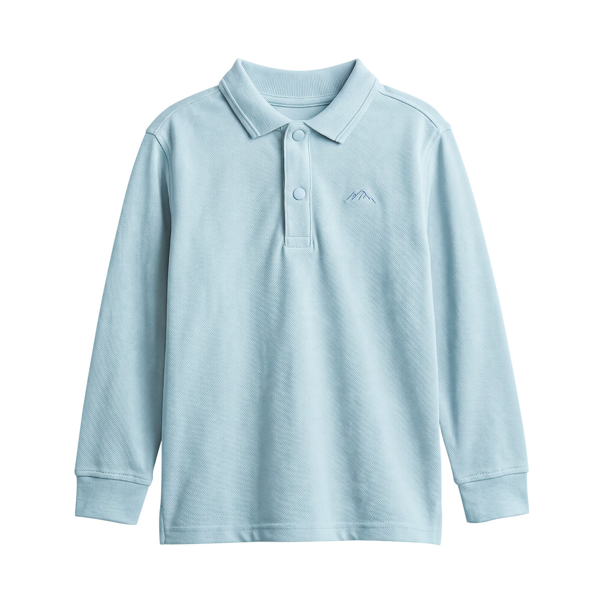 Boys Cotton Long-Sleeve Polo Shirt | 1-9 Years