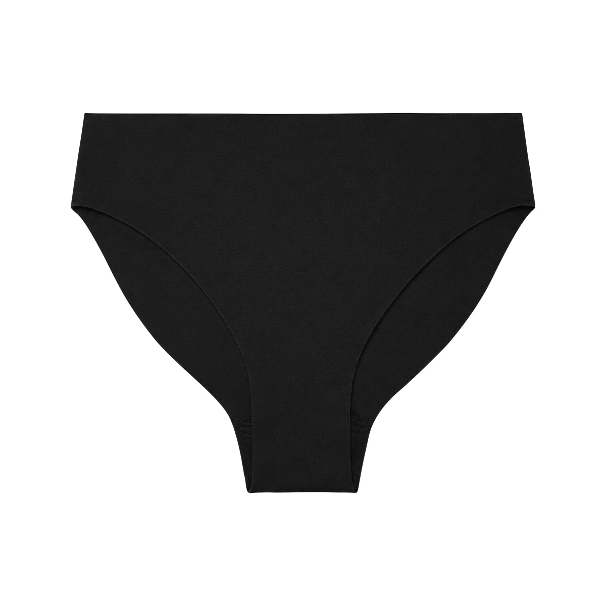 Women's Mid-Rise Half Back Coverage Seamless Cotton Brief Panty