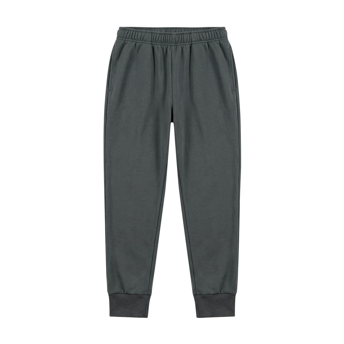 Men's Drawstring Waist Fleece Jogger Pants with Side Pockets