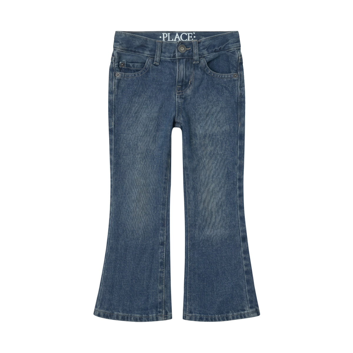 Boys Blue Denim Bootcut Jeans with Pockets | 4–18 Years