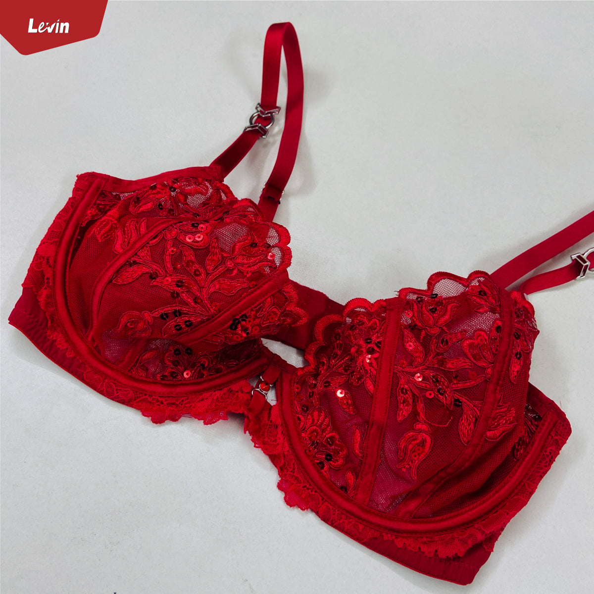 Women's Comfortable Non-Padded Lace  Bra