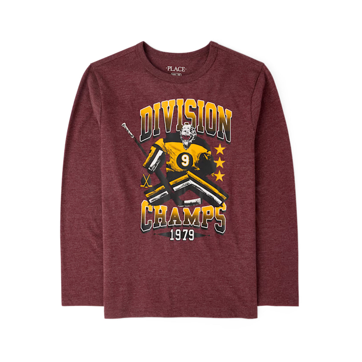 Boys Crew Neck Long-Sleeve Printed T-Shirt | 4–16 Years