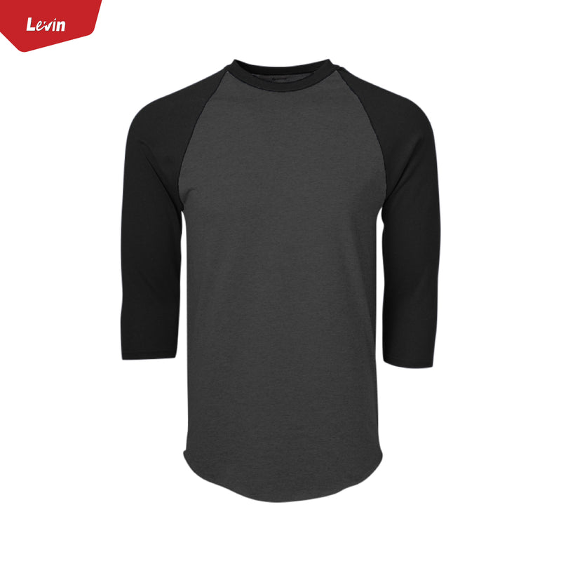 Men's 3/4 Raglan Sleeve Casual T-Shirt