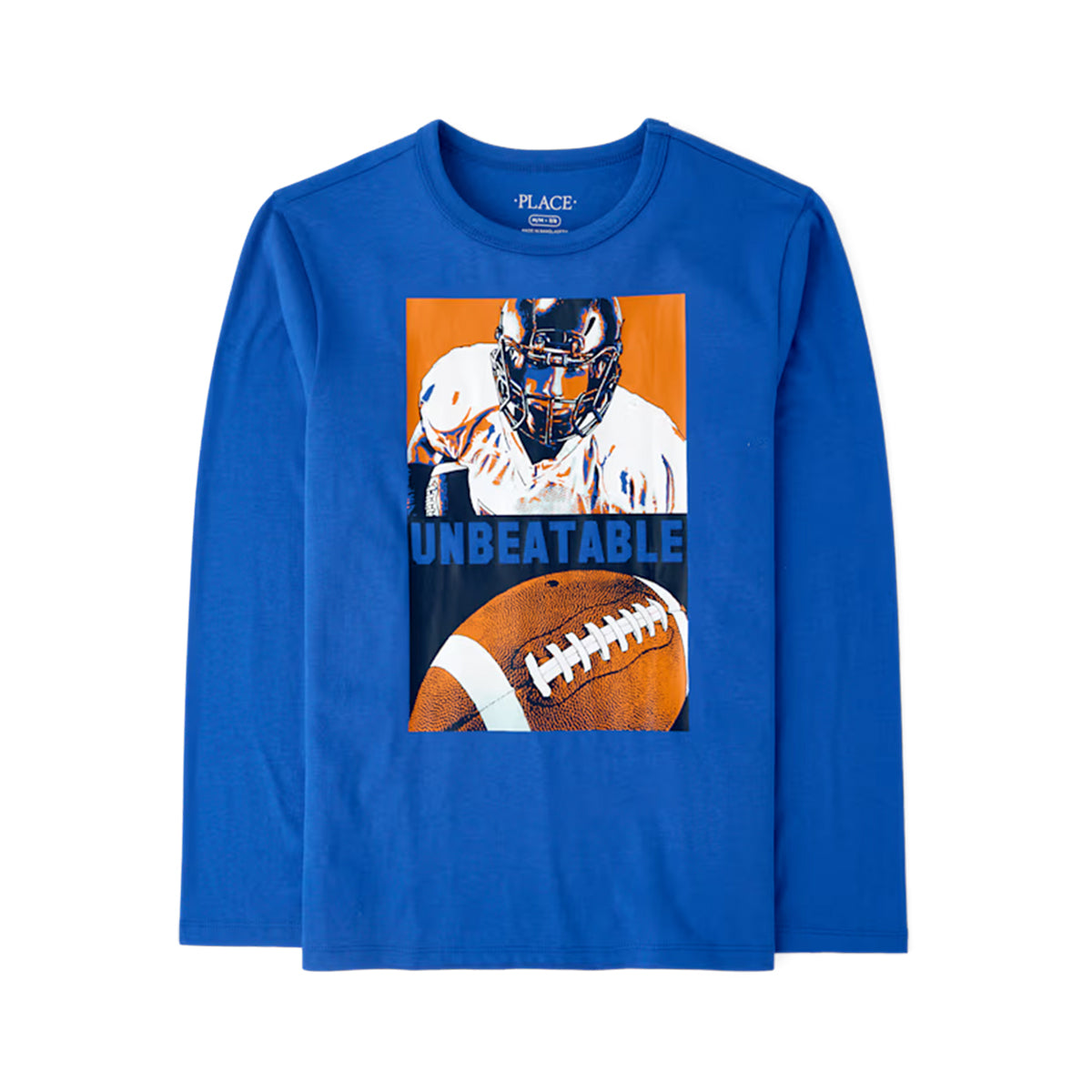 Boys Crew Neck Long-Sleeve Printed T-Shirt | 4–16 Years
