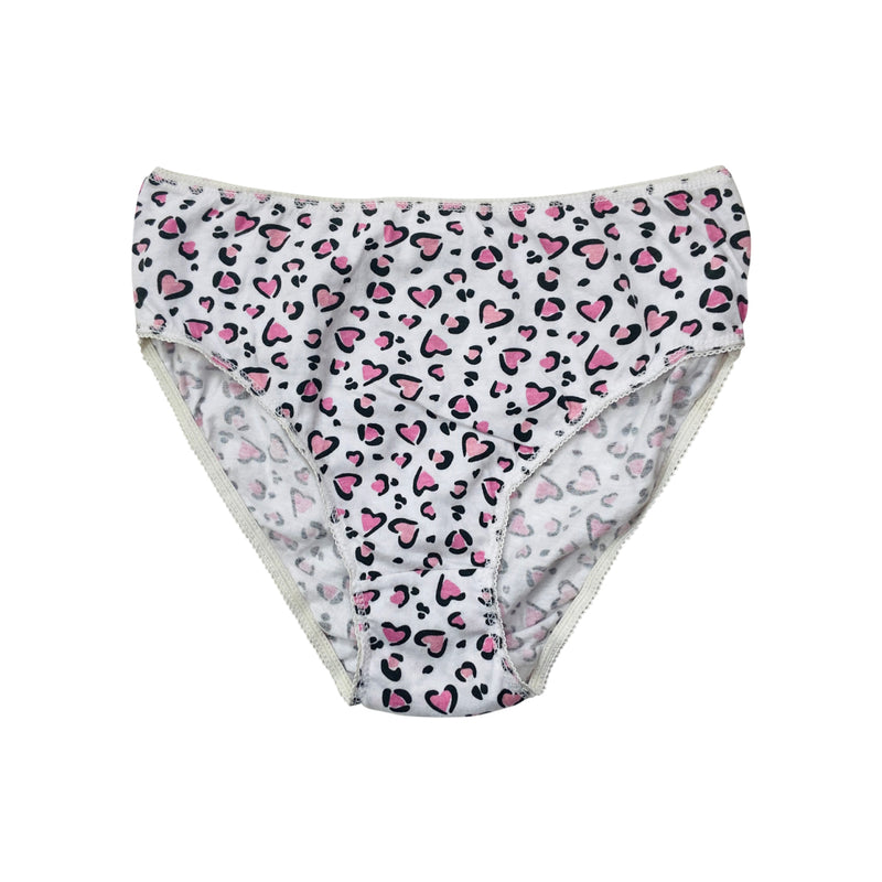 Pack of 5 Assorted Combo Teen Girls Cotton Underwear Panties Briefs