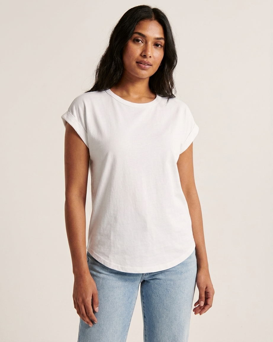 Women's Cotton Crew Neck T-Shirt