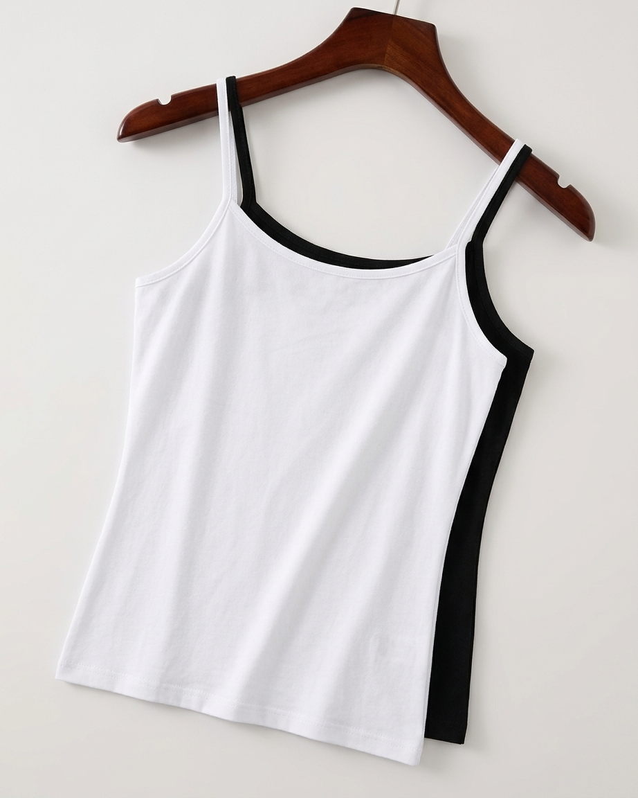 Women’s Cotton Stretch Camisole Tank Top