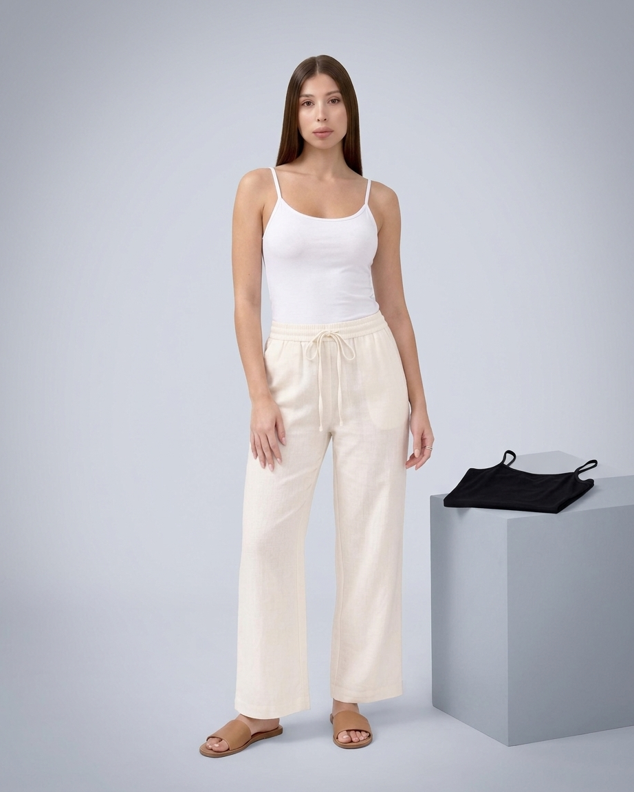 Women’s Cotton Stretch Camisole Tank Top