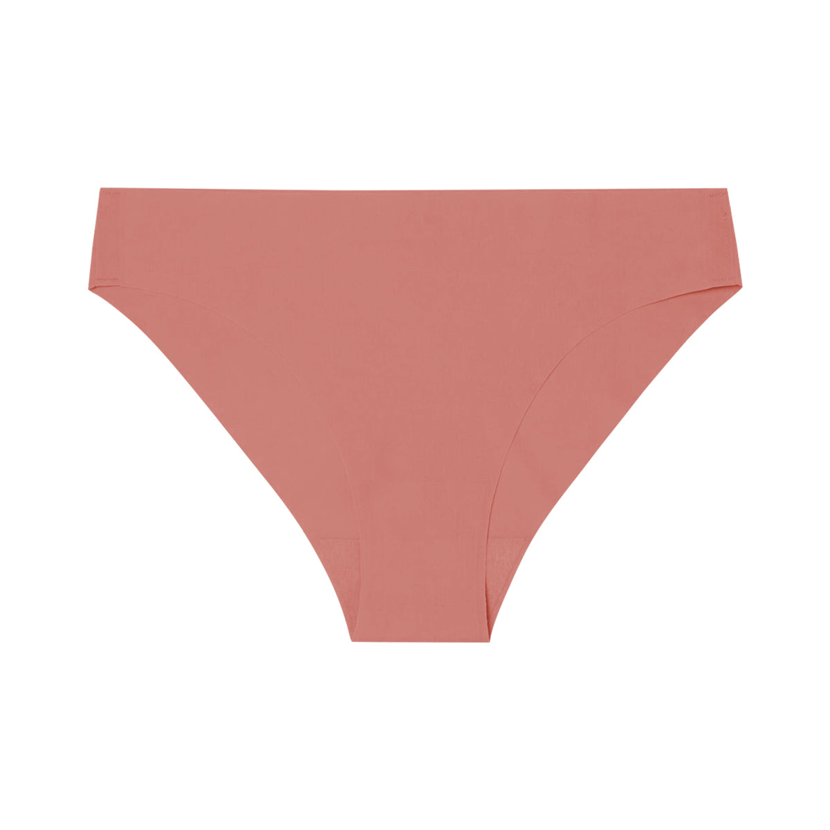 Womens Seamless Mid Rise Stretch Invisible Comfort Brief Panty