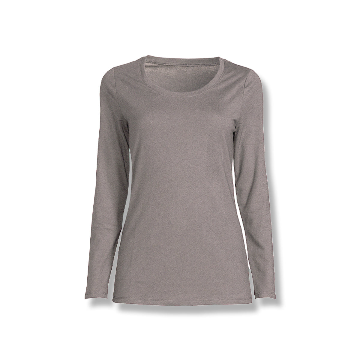 Womens Round Neck Cotton Full Sleeve T-shirt