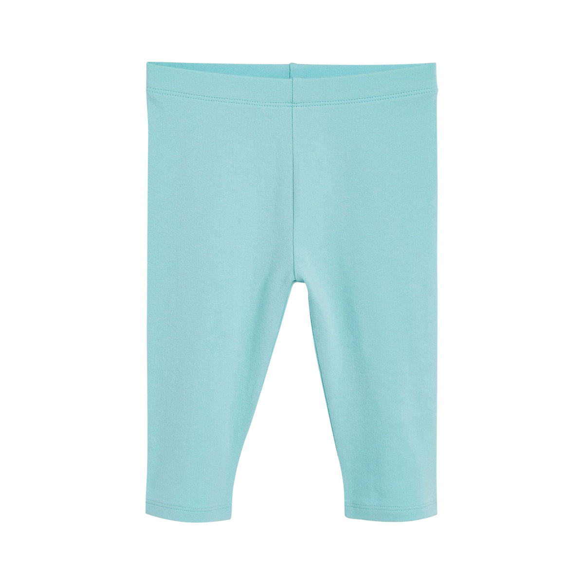 Girls Soft Stretch Cotton Cropped Leggings