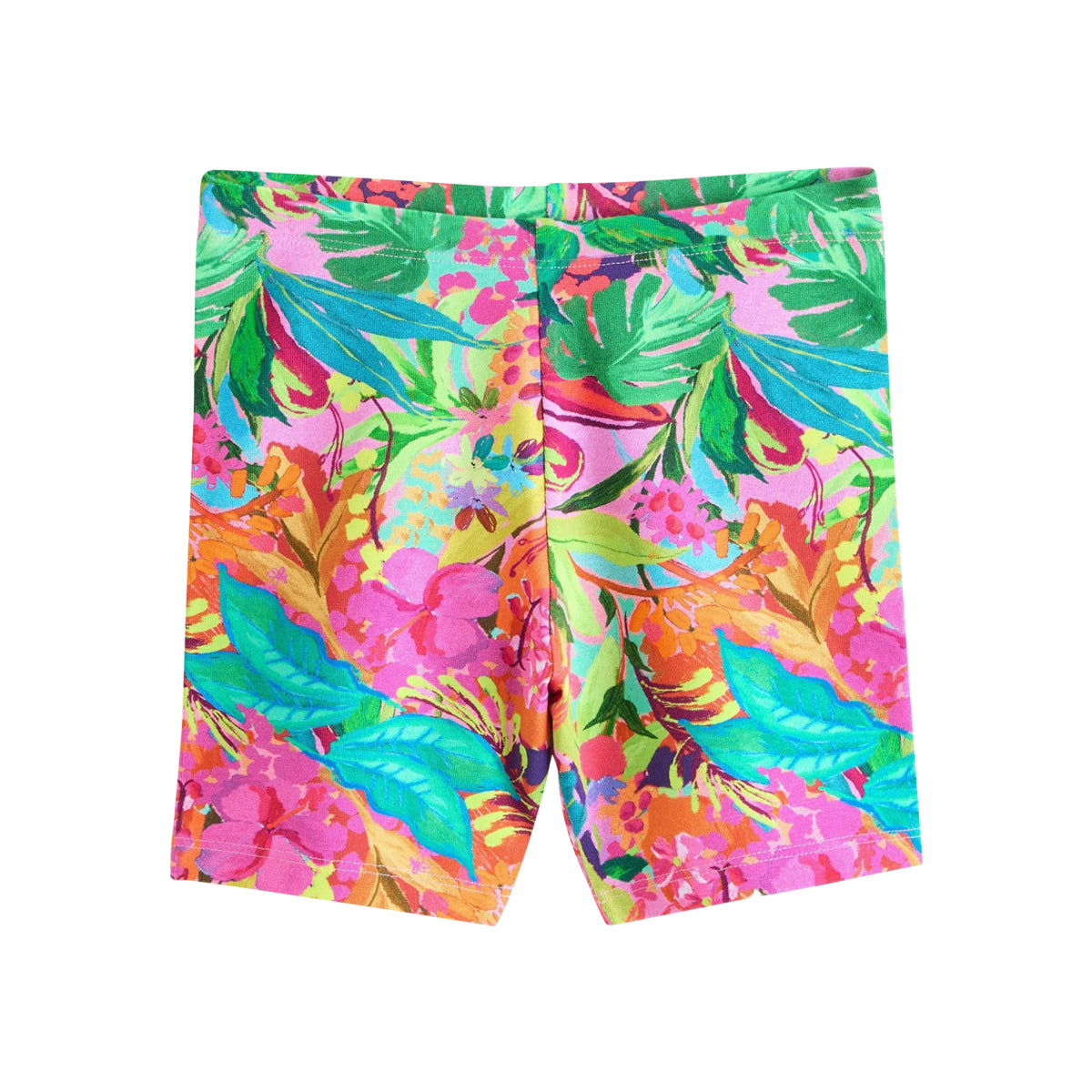 Toddlers and Young Girls Cotton‑Rich Soft & Stretchy Printed Cycle Shorts