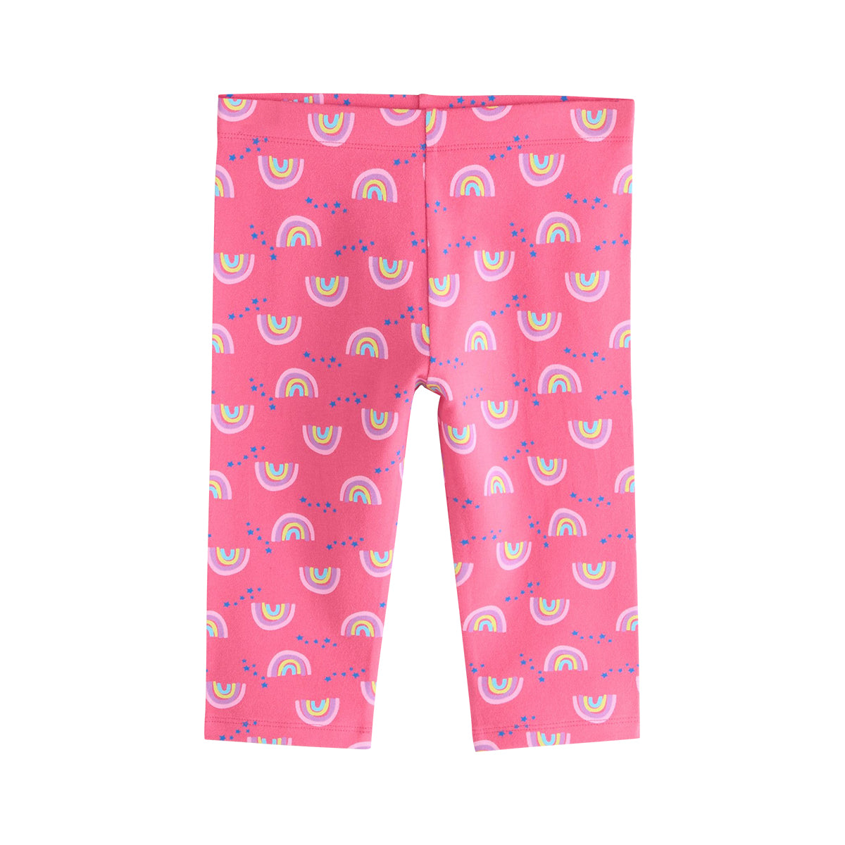 Girls Soft Stretch Cotton Cropped Leggings